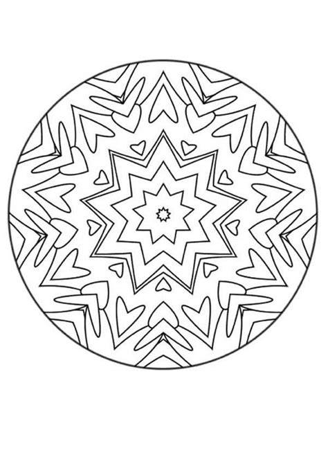 Therapeutic Mandala Coloring Pages - Coloring Home