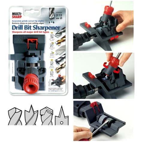 Multi Sharp 2001 Dual Purpose Drill Bit And Tool Sharpener Att2001 From