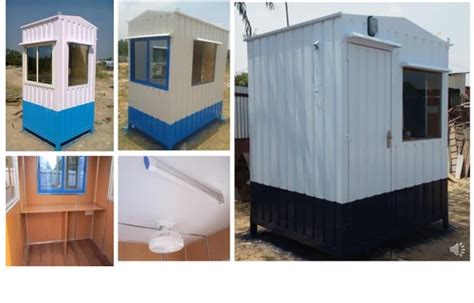 Prefabricated Security Cabin For Guard Room At Rs 38000 00 Piece In