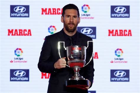 Lionel Messi Wins La Liga Best Player And Top Goalscorer At Marca