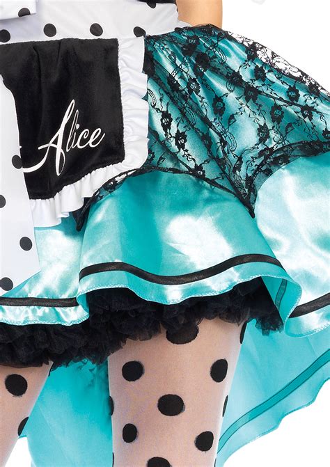 Leg Avenue Womens 3 Piece Delightful Alice Costume Multi Large See