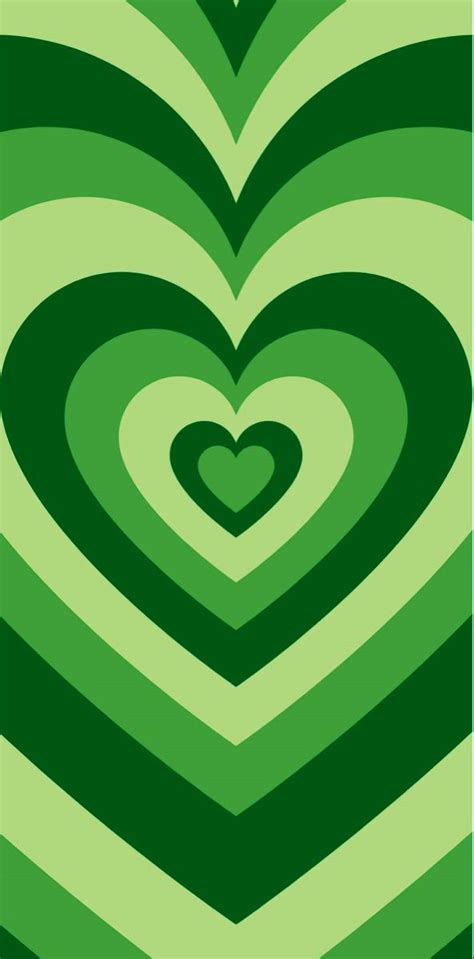 Green Heart Wallpaper Nawpic