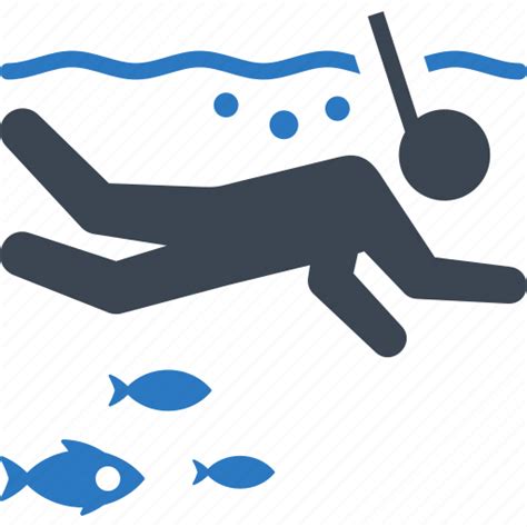 Diver Fish Scuba Diving Icon Download On Iconfinder