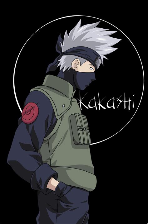 Second Digital Kakashi Drawing I Wasnt Too Sure About The Background