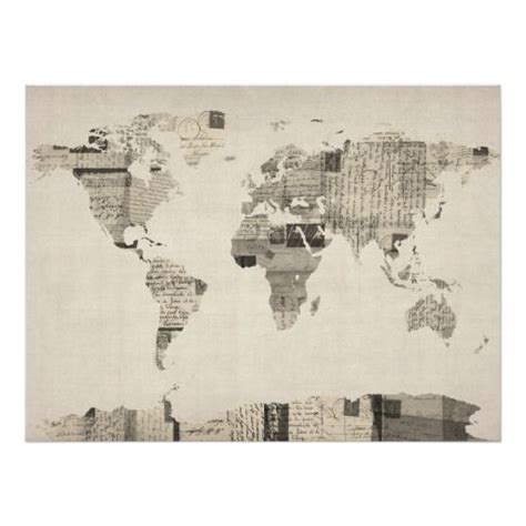 Map Canvas Print World Map Canvas Canvas Giclee Canvas Wall Art