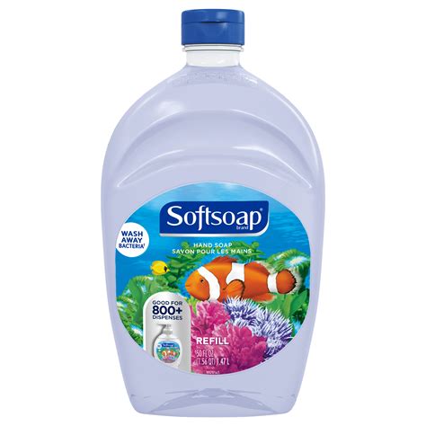 Softsoap Liquid Hand Soap Refill Aquarium Series 50 Fl Oz Brickseek