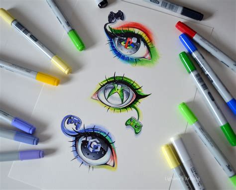 Gaming Eyes By Lighane On Deviantart