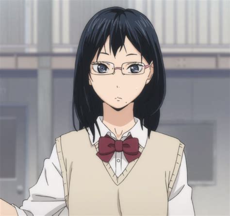 Haikyu Anime Girl With Black Hair Shimizu Kiyoko Cottagecore Art