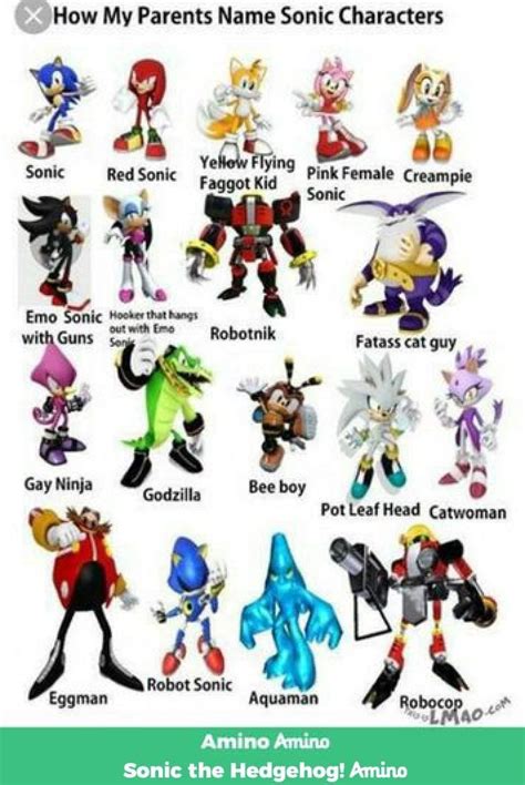 Forgotten Sonic Characters Pt 2 Sonic The Hedgehog Amino
