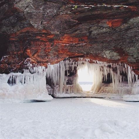 Apostle Islands Ice Caves Wisconsin Apostle Islands Ice Cave