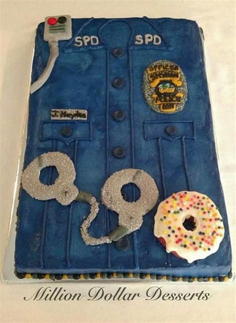 Cop Cake Sheet Cake Designs Sheet Cake Cop Cake