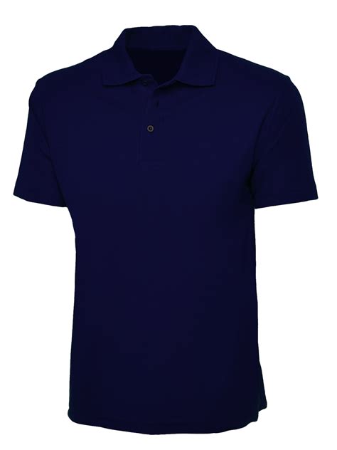 Plain Navy Blue Polo Shirt Cutton Garments