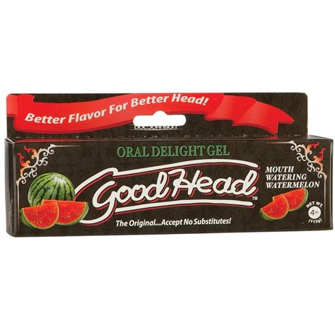 goodhead oral delight gel watermelon 4oz kkitty products