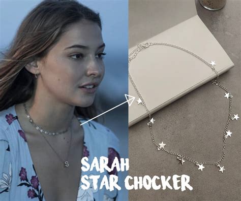 The Outer Banks Sarah Cameron Obx Star Chocker Necklace Etsy