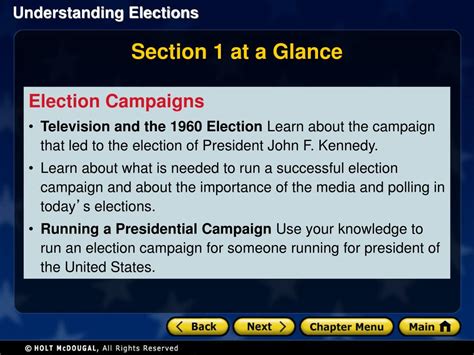 Ppt Section 1 Election Campaigns Section 2 Campaign Funding And