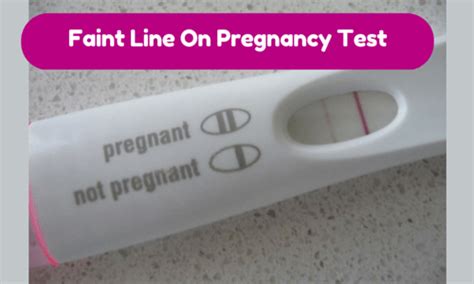 Usually two lines that is one control and one result line after 10mins are confirmatory for pregnancy. When does Faint Line Appears on Pregnancy Test?
