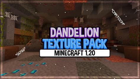 Dandelion Texture Pack 16×16 Texture Pack Minecraft 120 Youtube