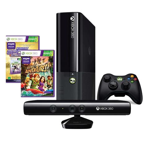 Console Xbox 360 500gb Kinect Kinect Sports Ultimate Kinect