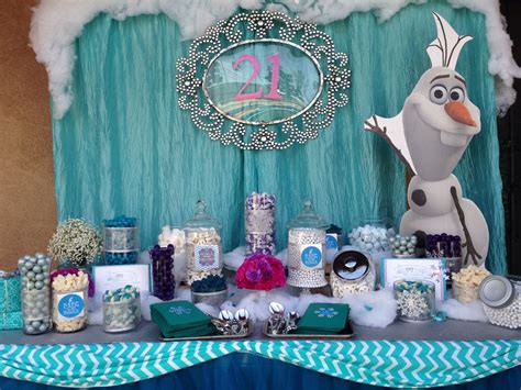 Frozen Theme Candy Table Frozen Festa Frozen Festa
