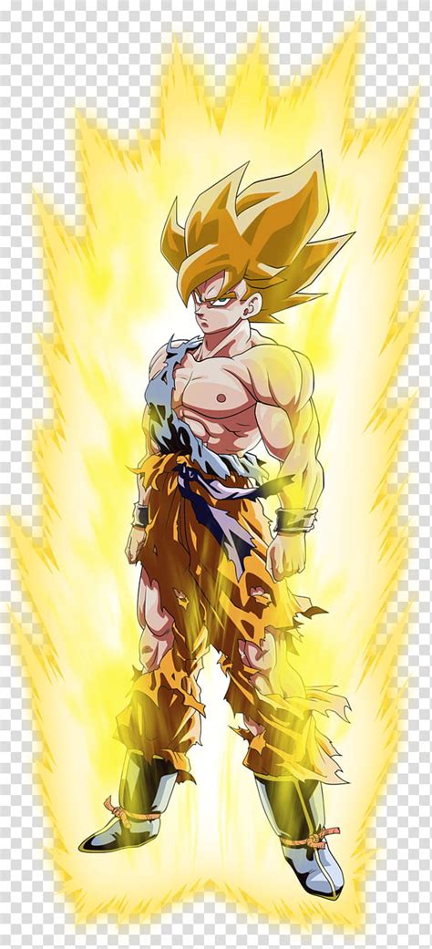 Goku Ssj Namek Super Saiyan Dbz Aura Palette Transparent