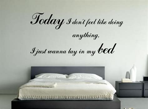 Or maybe relaxing, relaxing music? bruno mars lazy music song lyrics wall art sticker quote ...
