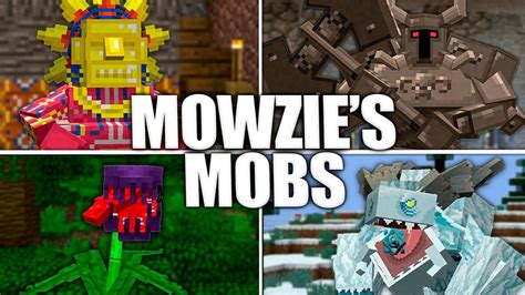 ⭐ Mowzies Mobs Mod⭐ Minecraft Mod Review Español 1122 Mowzies