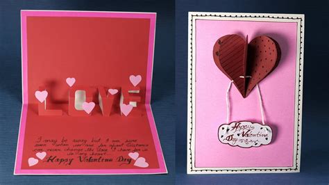 Valentines Day Pop Up Cards Diy Michelleagner1