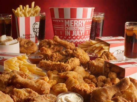 Kfc Drops A Christmas In July Feast With Mayo Stuffing Sauce