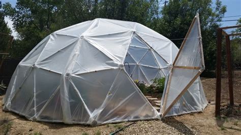 Customer Review 20 3v 38 Geodesic Dome Greenhouse Kit Geodesic