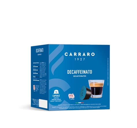 Decaffeinato 16 Capsule Compatibili Dolce Gusto® Caffè Carraro