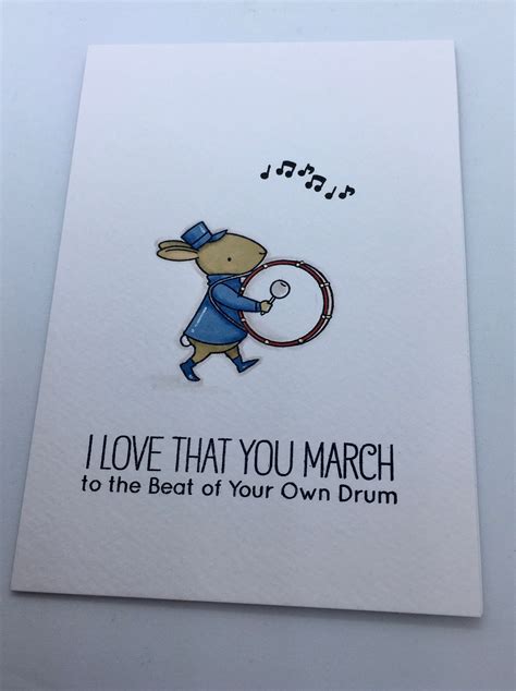 March To The Beat Of Your Own Drum Etsy
