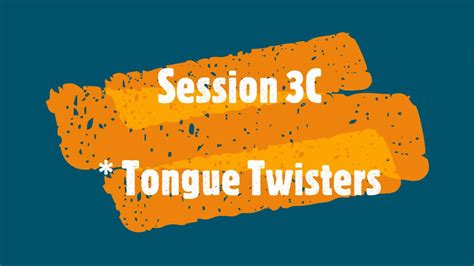 Speech And Drama Tongue Twisters Ileap Academy Youtube