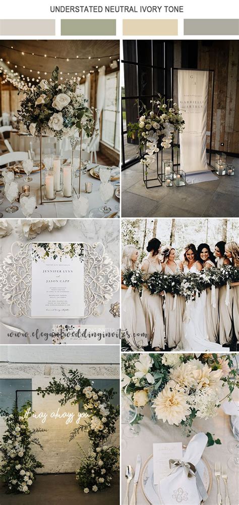 5 Amazing Wedding Color Palettes Inspired By Ewi Floral Invitations