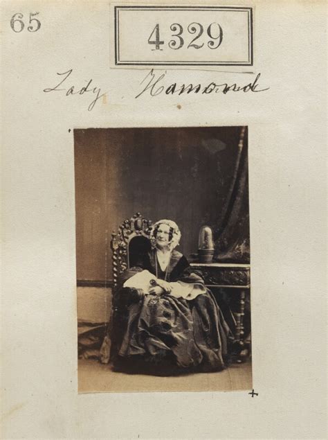 Npg Ax54342 Elizabeth Née Kimber Lady Hamond Portrait National Portrait Gallery