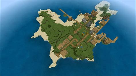 Top 10 Island Village Seeds For Minecraft Bedrock 2020 Slide 8