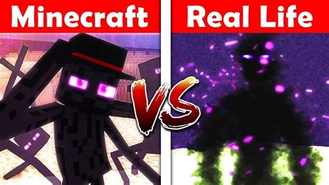 Too bad an overprotective cryptid decides that they're not pleased with his current life. Minecraft vs Real Life! MINECRAFT ENDERMAN IN REAL LIFE ...