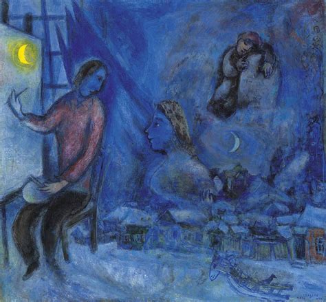 Marc Chagall 1887 1985 Hommage Au Passé Ou La Ville Christies