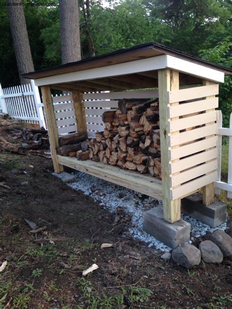 Our service and installation technicians(s.i.t) are responsible for performing the final installation and start up of new pallet, lumber, and firewood kilns at… DIY Firewood Shed | Free Garden Plans - How to build ...