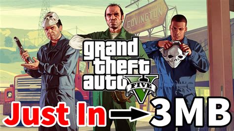 Download Gta 5 In 3mb For Pc Fully Highly Compressed Game 100 Working