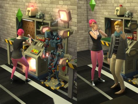 Mod The Sims Humanized Servos Sims 4 Studio Face Change Mech Suit