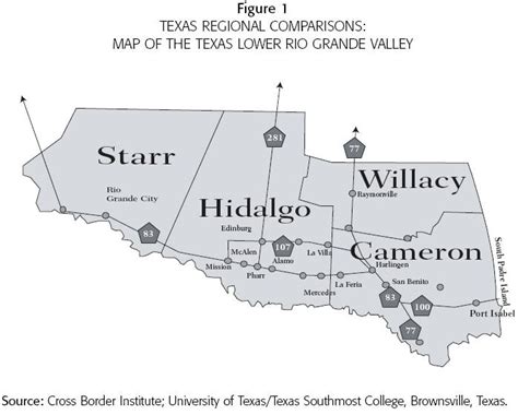 Map Rio Grande Valley Texas Share Map