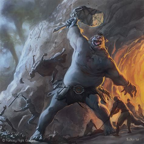 Giant Troll By Jon Bosco Rimaginarytrolls