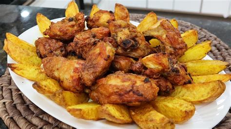 Receita De Frango Com Batatas Na Air Fryer Super Crocante