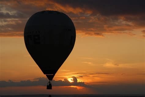 Free Images Horizon Cloud Sun Sunrise Sunset Night Sunlight Morning Hot Air Balloon