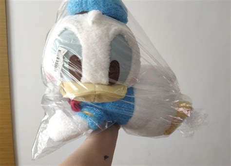 Toreba 48cm Donald Duck Mega Jumbo Red Cheeks Fluffy Plushy 興趣及遊戲