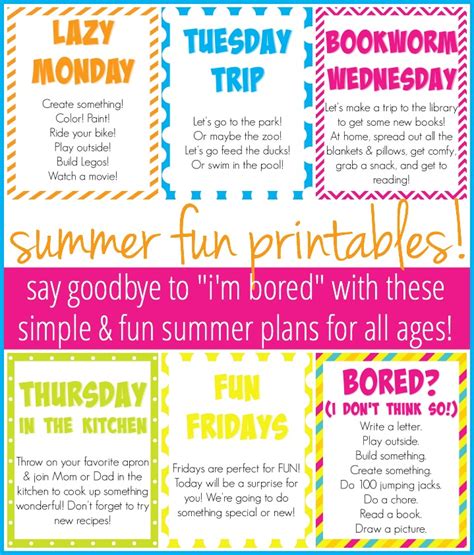 How To Plan A Simple Fun Summer For Your Kids And You