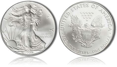 2009 Silver Eagle Bullion Coin Values Information