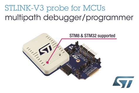 STLINK V3 Probe Helps Program Debug STM8 STM32 MCUs