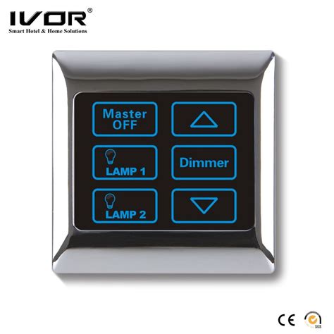 Ledupdates inline touch switch, dimmer, on/off switch, touch control dim switch for led light strip module showcase light add on to power supply 4.4 out of 5 stars 58 $14.99 $ 14. China Ivor Touch Screen Light Switch with Dimmer Switch ...