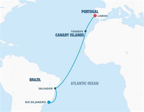 Brazil And Portugal Transatlantic Celebrity Cruises 12 Night Cruise
